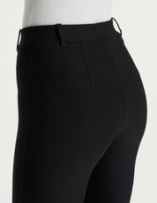 Pantalone slim dritto con risvolto Ragno