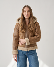 Giacca Andrea reversibile montone e teddy