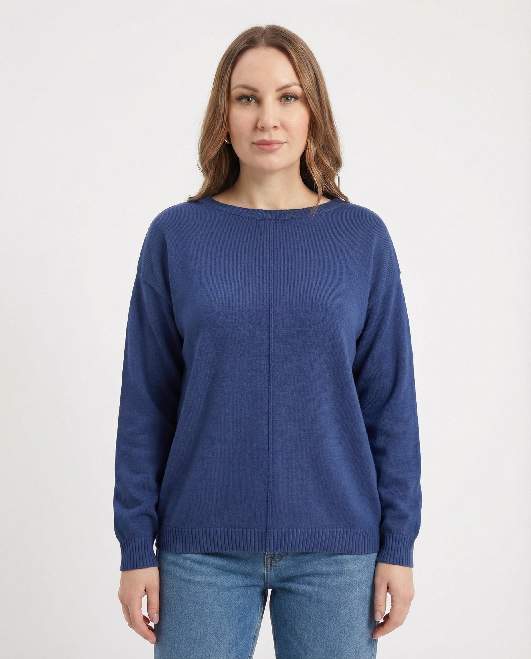 Maglia a girocollo 100% cotone