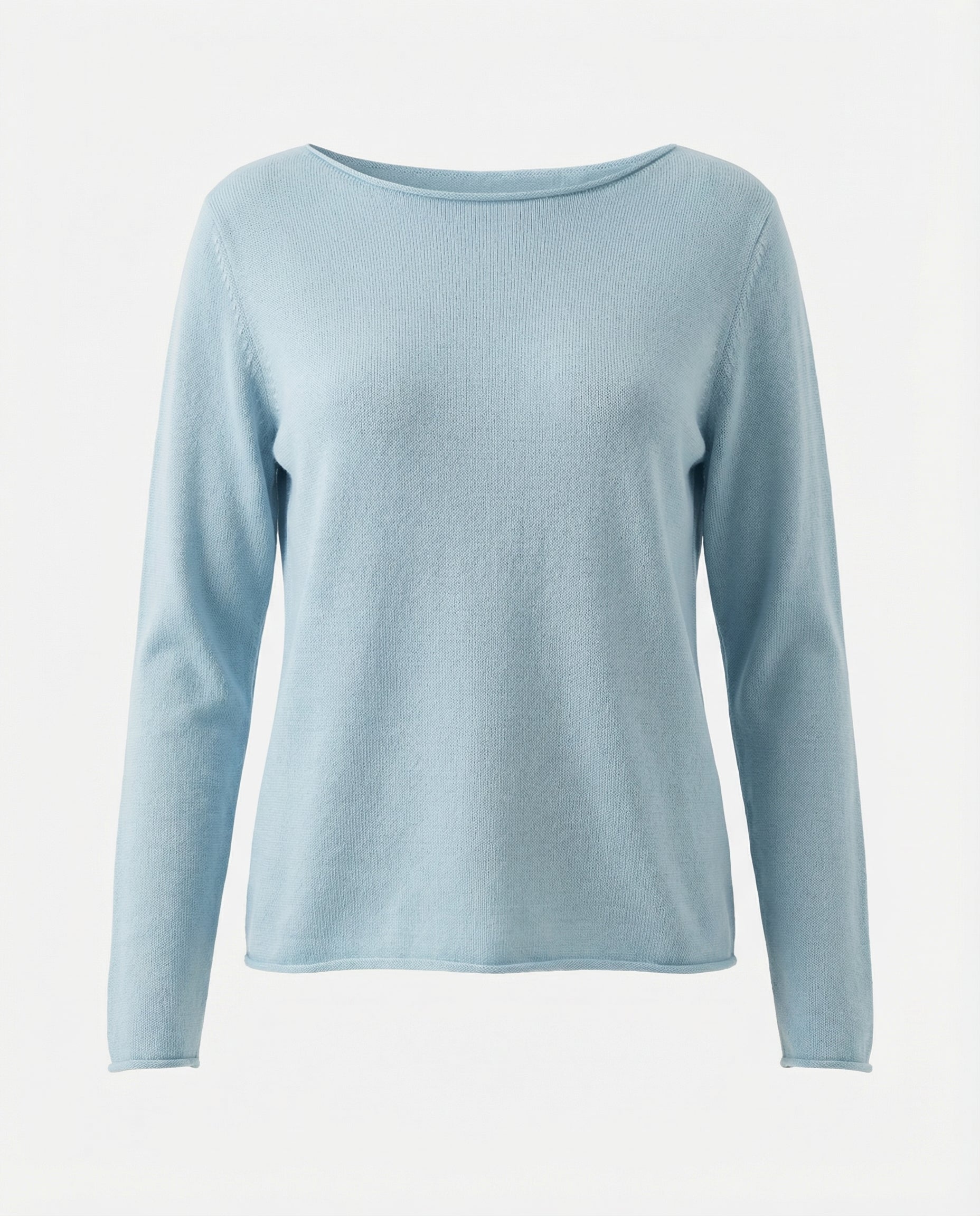 Maglia scollo a barchetta 100% cotone