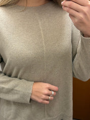 Maglia over misto lana & cashmere