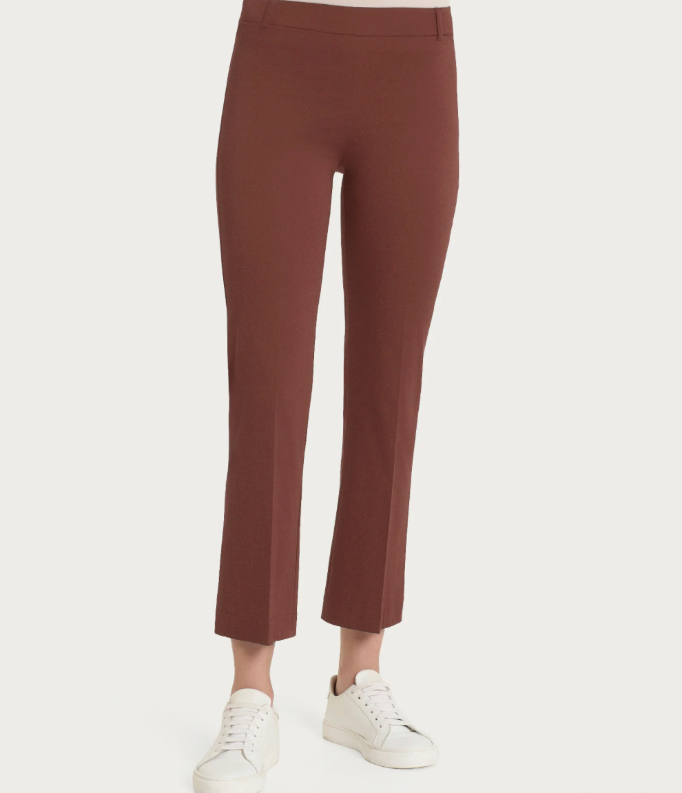 Pantalone flare alla caviglia cappuccino Ragno