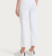 Pantalone flare alla caviglia bianco Ragno