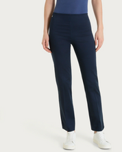 Pantalone capri dritto blu Ragno