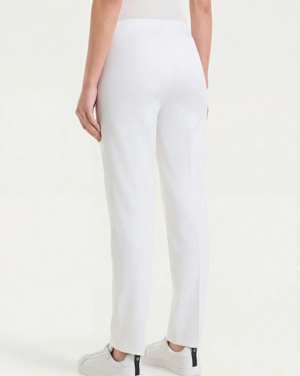 Pantalone capri dritto bianco Ragno