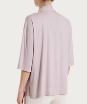 Camicia con manica 3/4 -Lilla