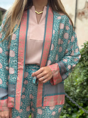 Kimono fantasia floreale Wu-side