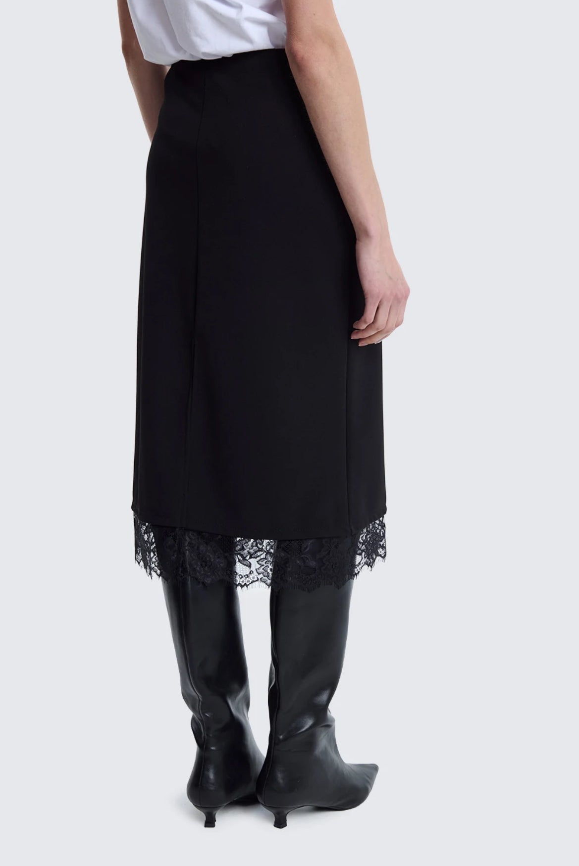 Gonna inserto pizzo Two way