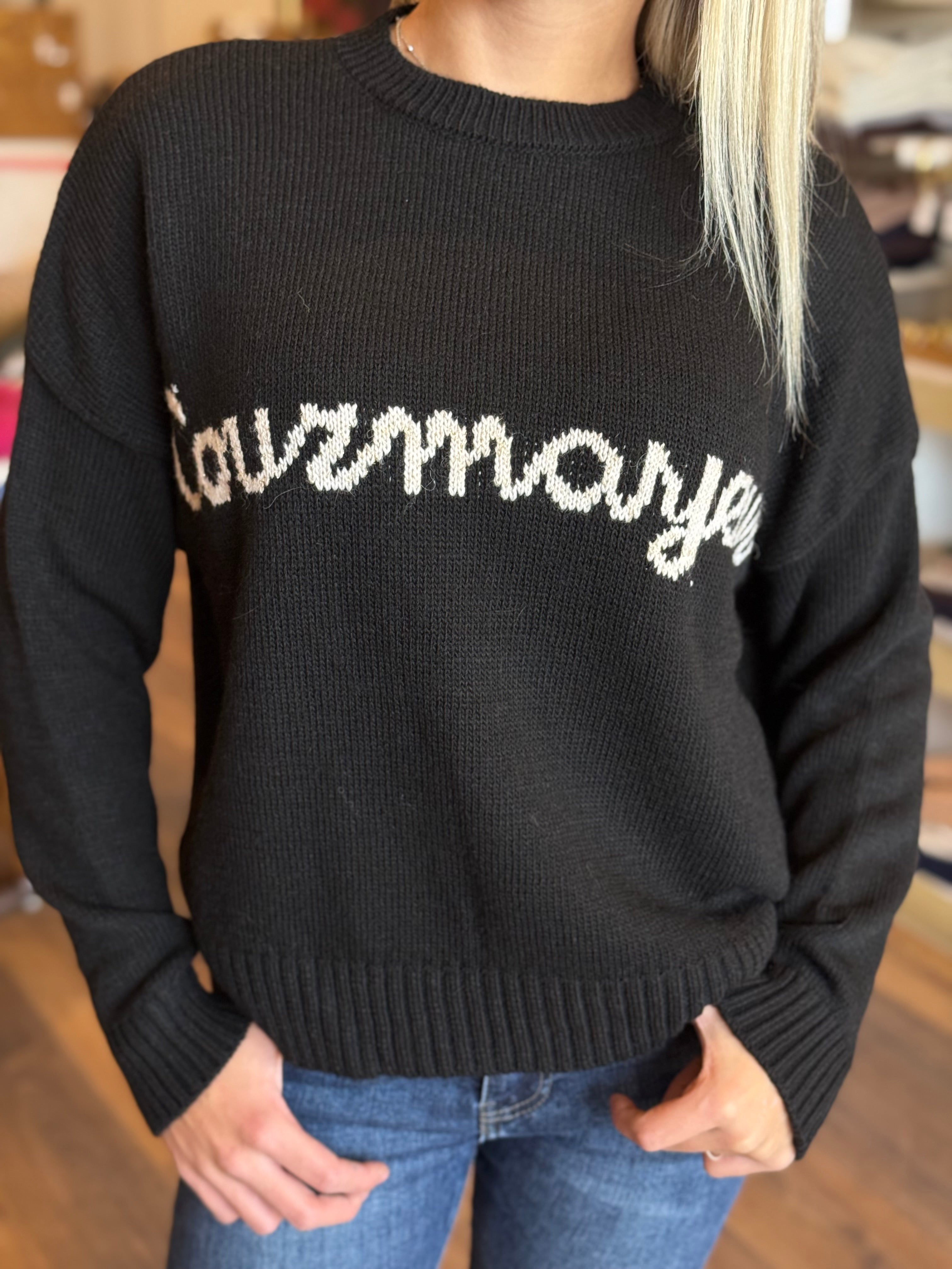 Maglia scritta Courmayeur Susy mix