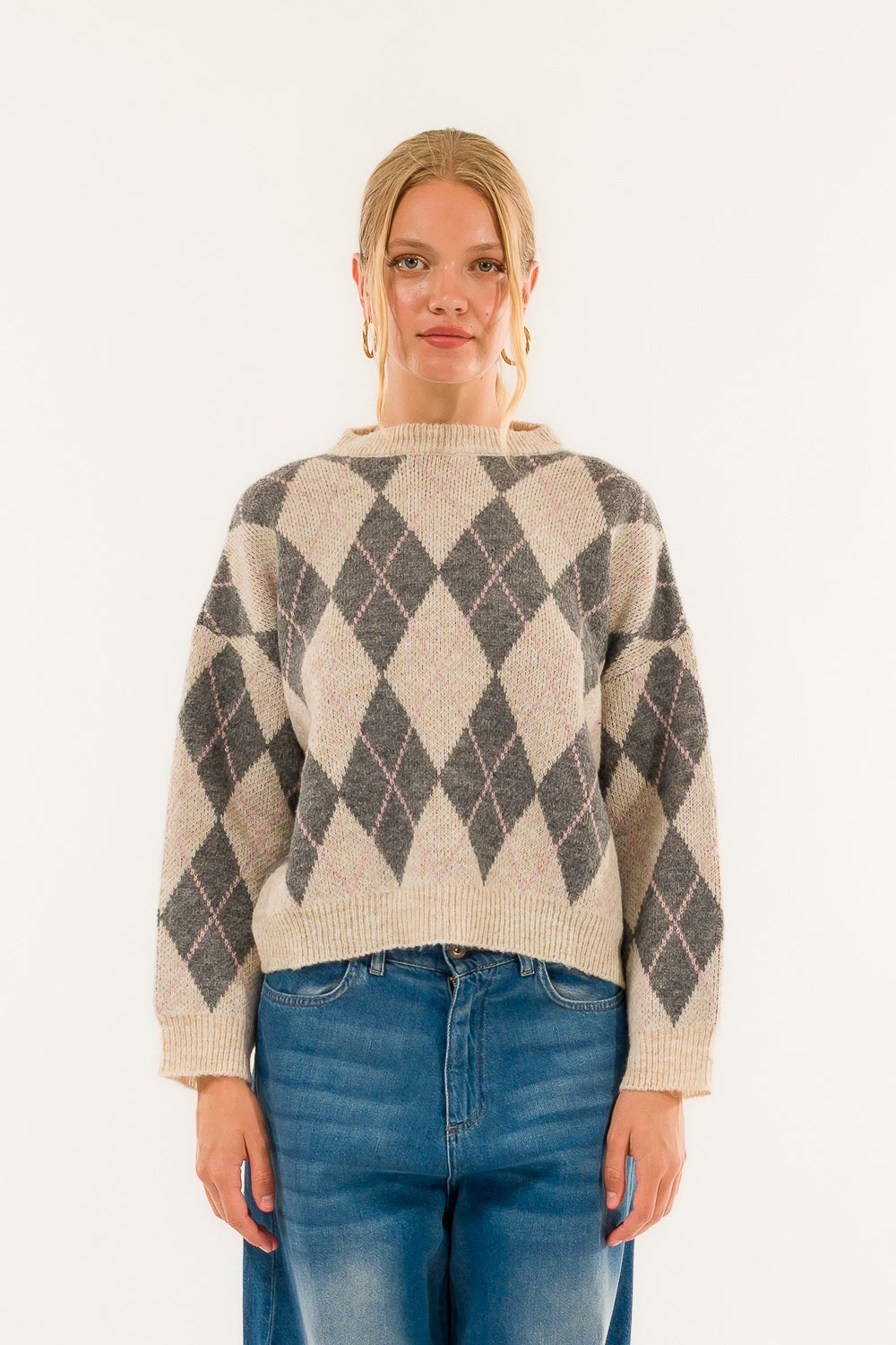 Girocollo rombi Kontatto