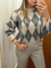 Girocollo rombi Kontatto