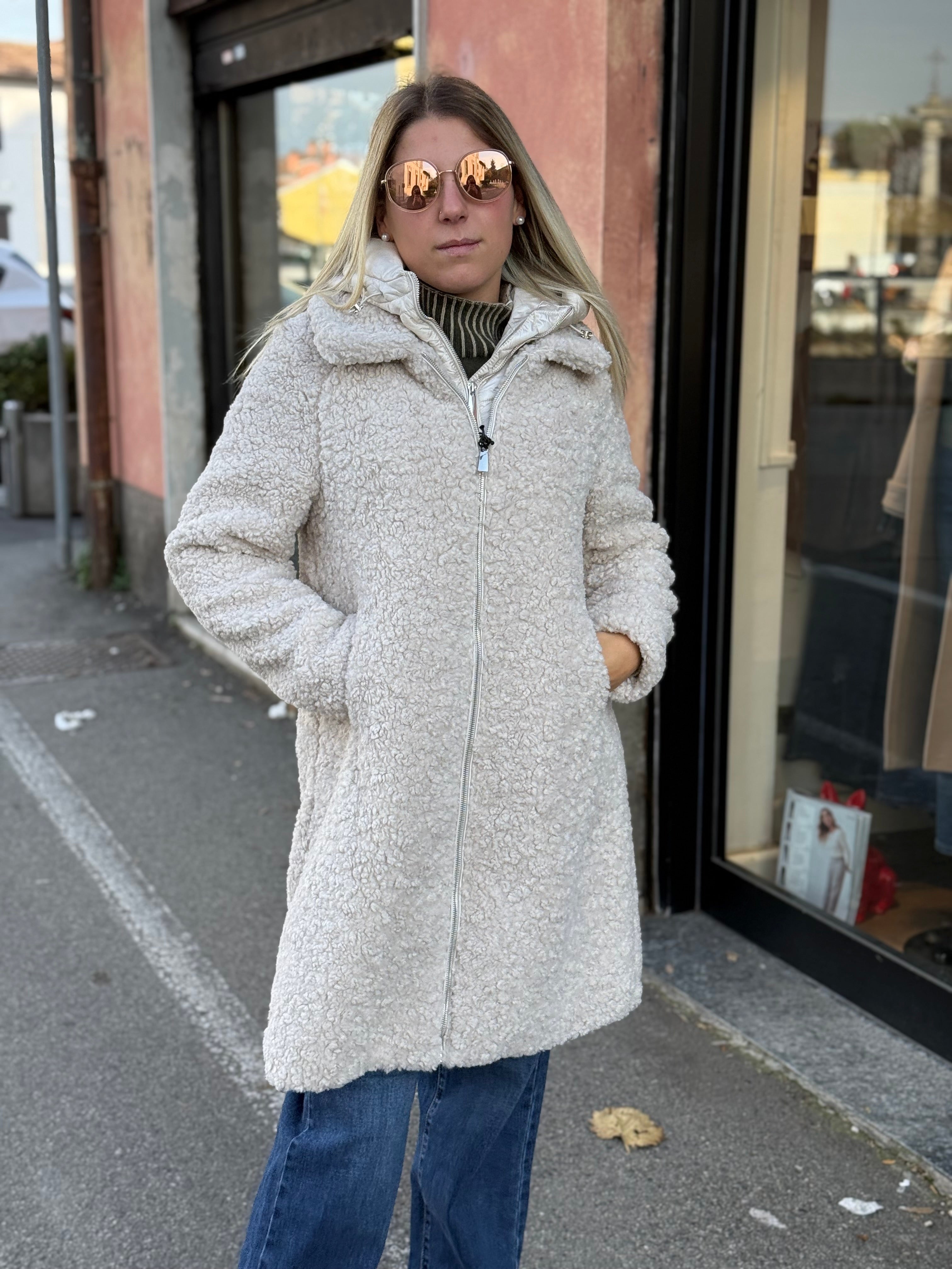 Teddy con interno trapuntato