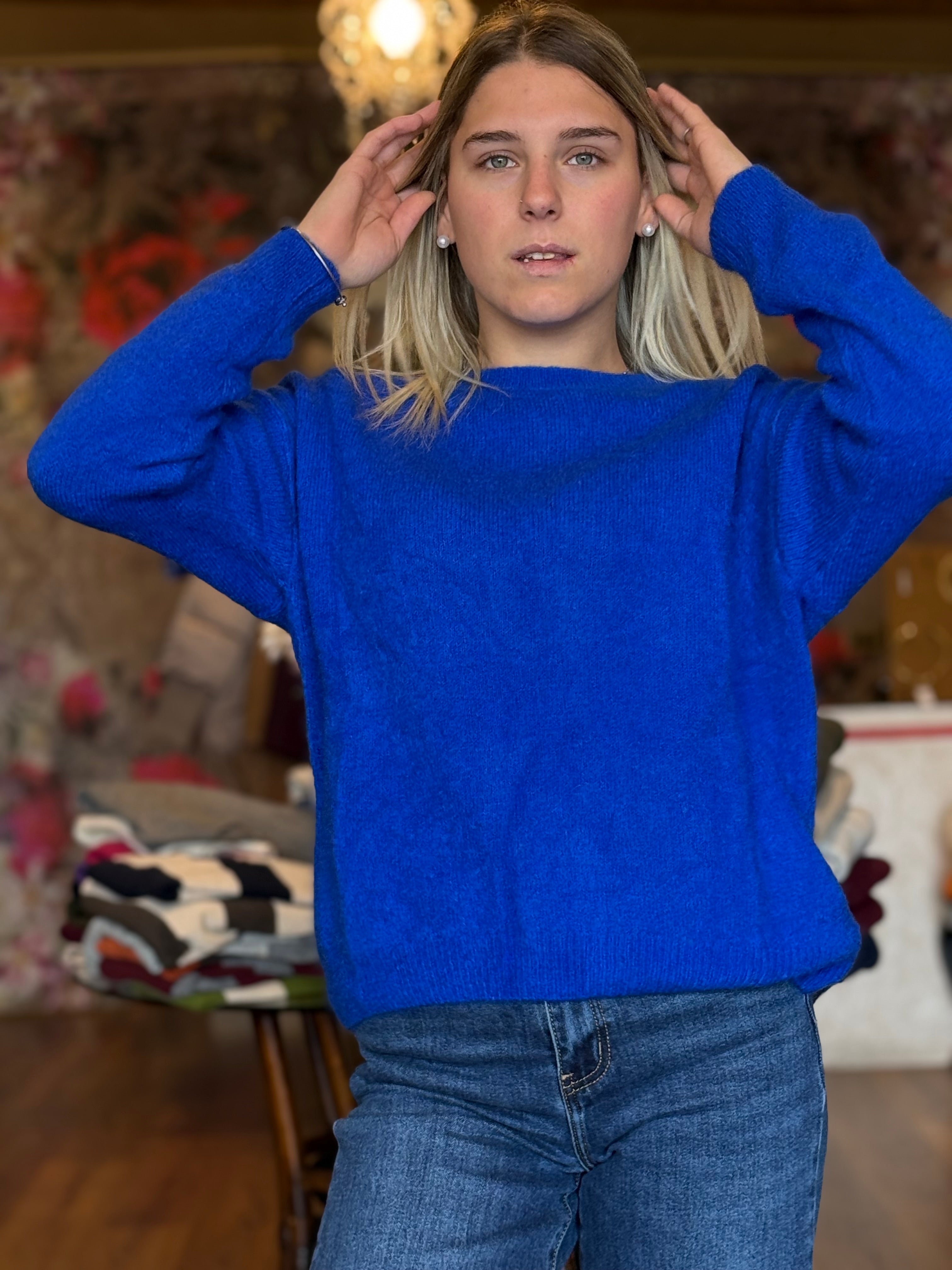 Maglia in kid mohair