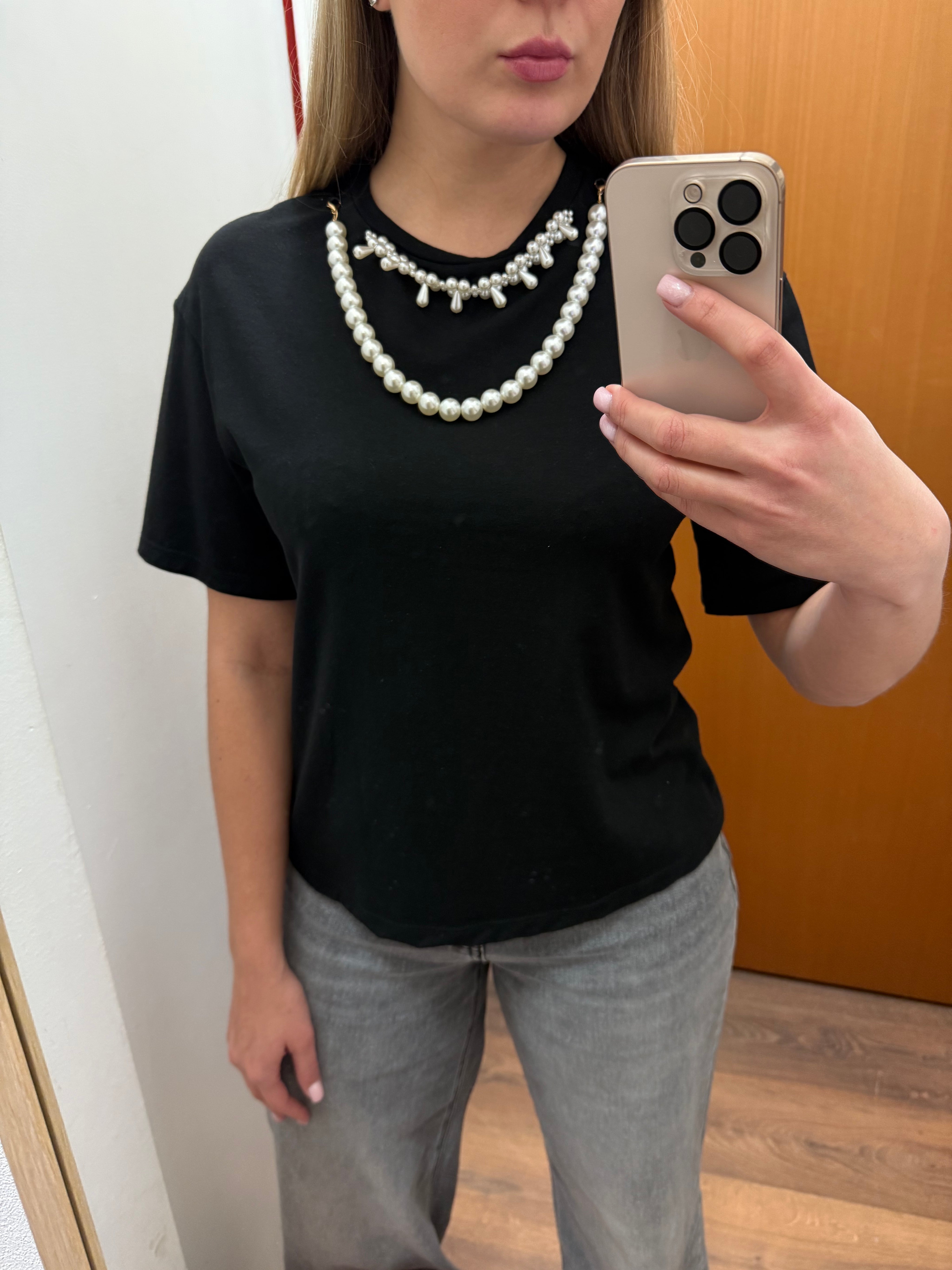 T-shirt collane perle LOKITA