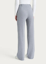 Pantalone in fantasia wide leg con tasche in Eco Jacquard Ragno