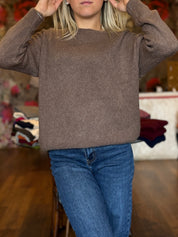 Maglia in kid mohair