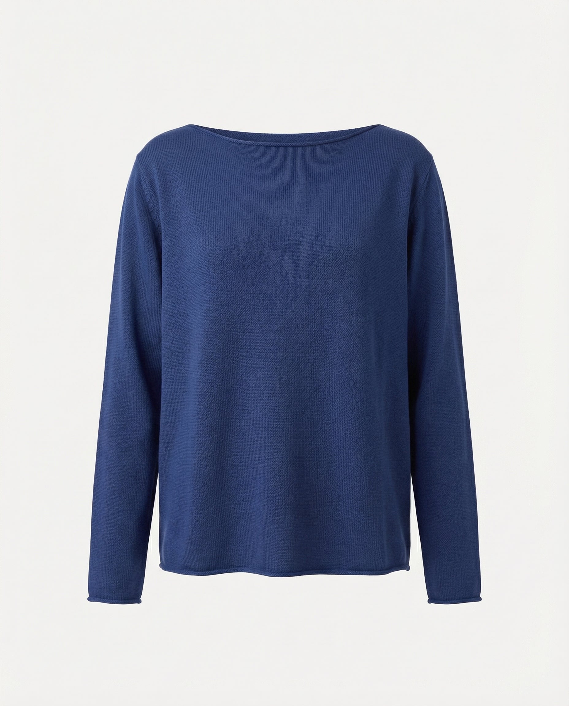 Maglia scollo a barchetta 100% cotone