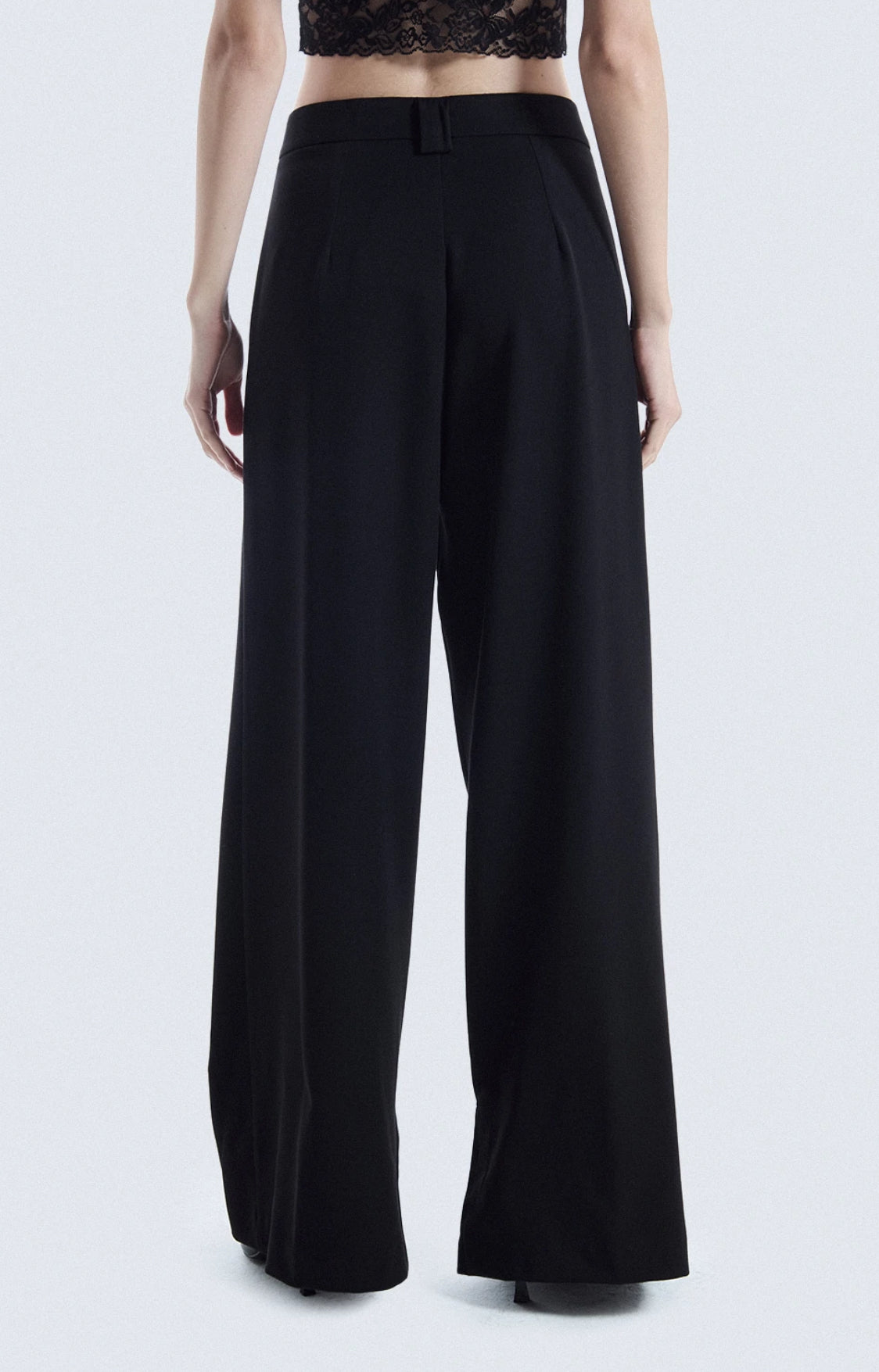 Pantalone full length con spacchi Two Way