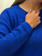 Maglia in kid mohair