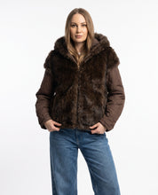Giacca Demi  reversibile con cappuccio