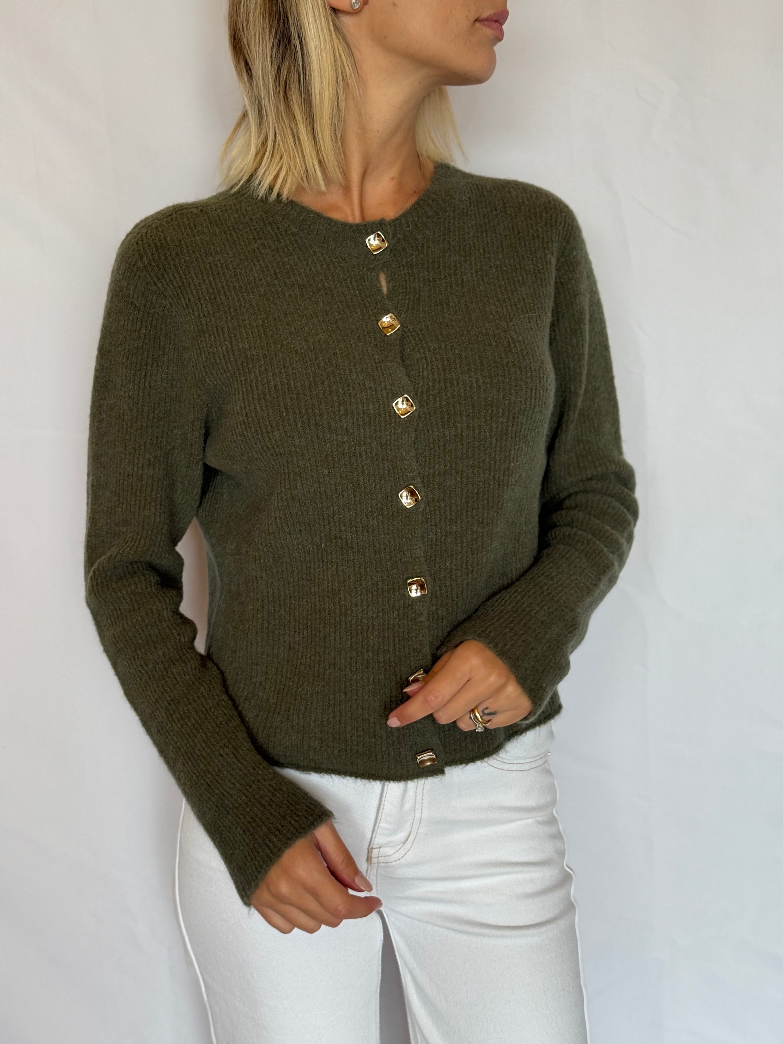 Cardigan kid mohair Kontatto