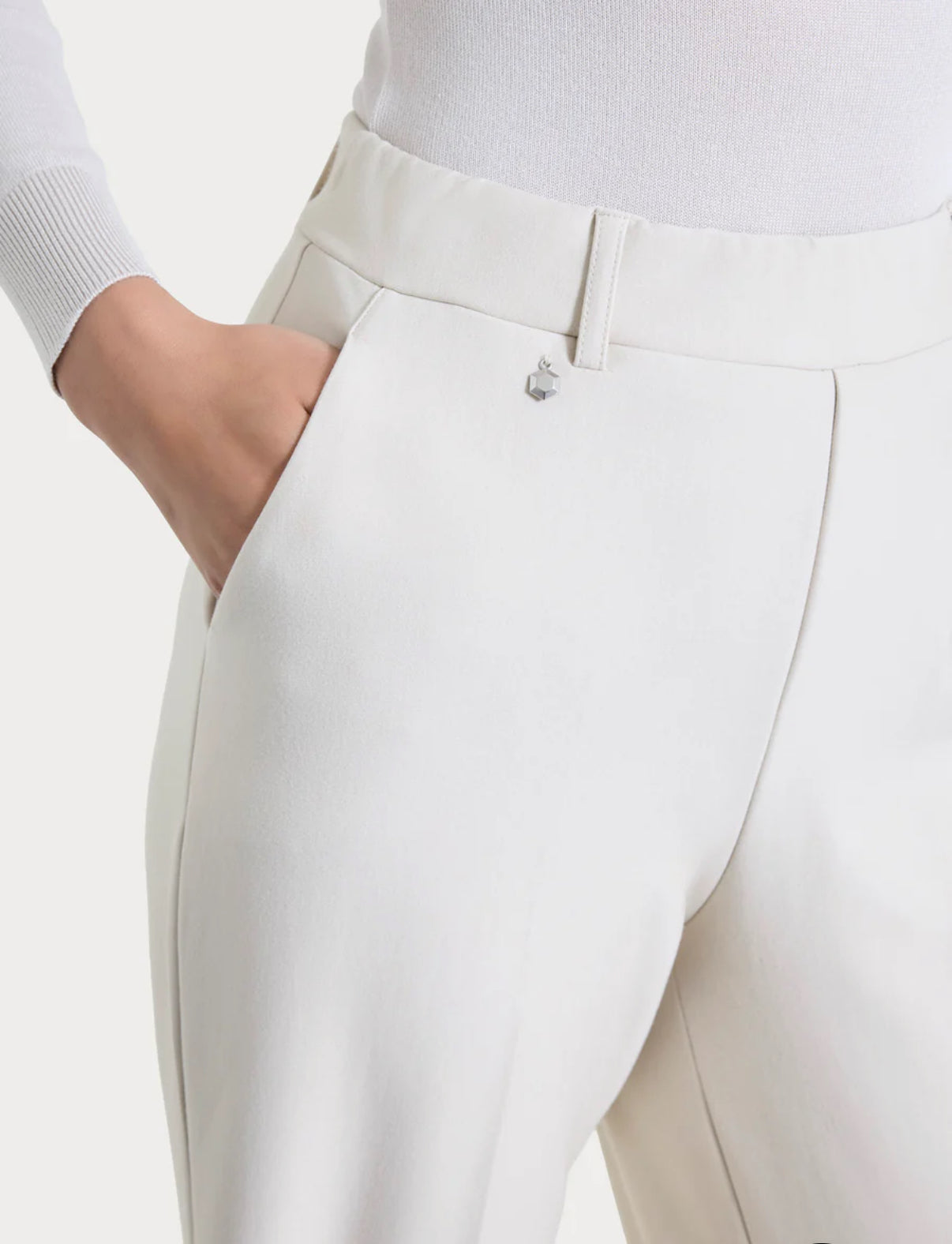 Pantalone wide leg con tasche Ragno