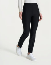 Pantalone slim dritto con risvolto Ragno