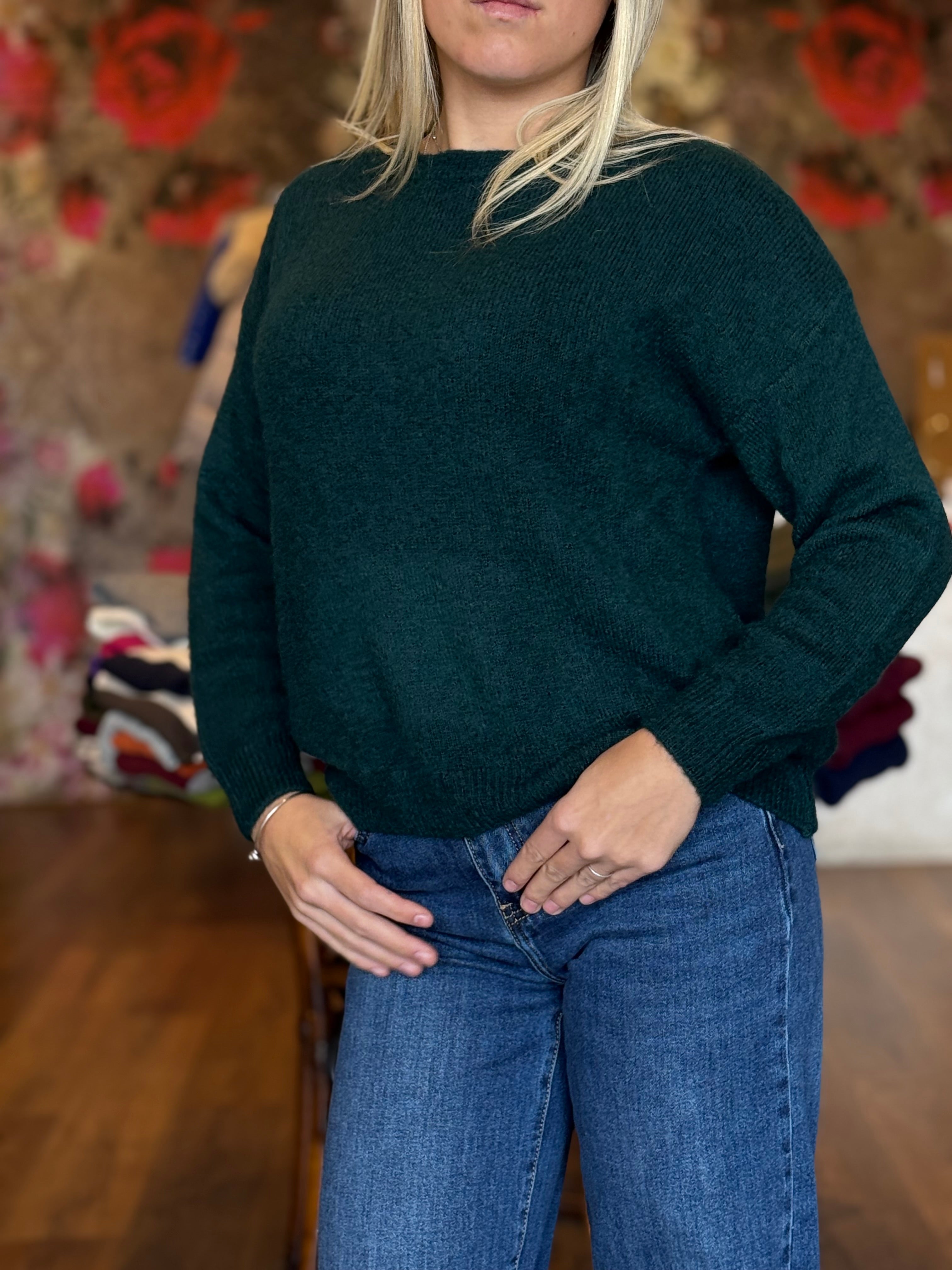 Maglia in kid mohair