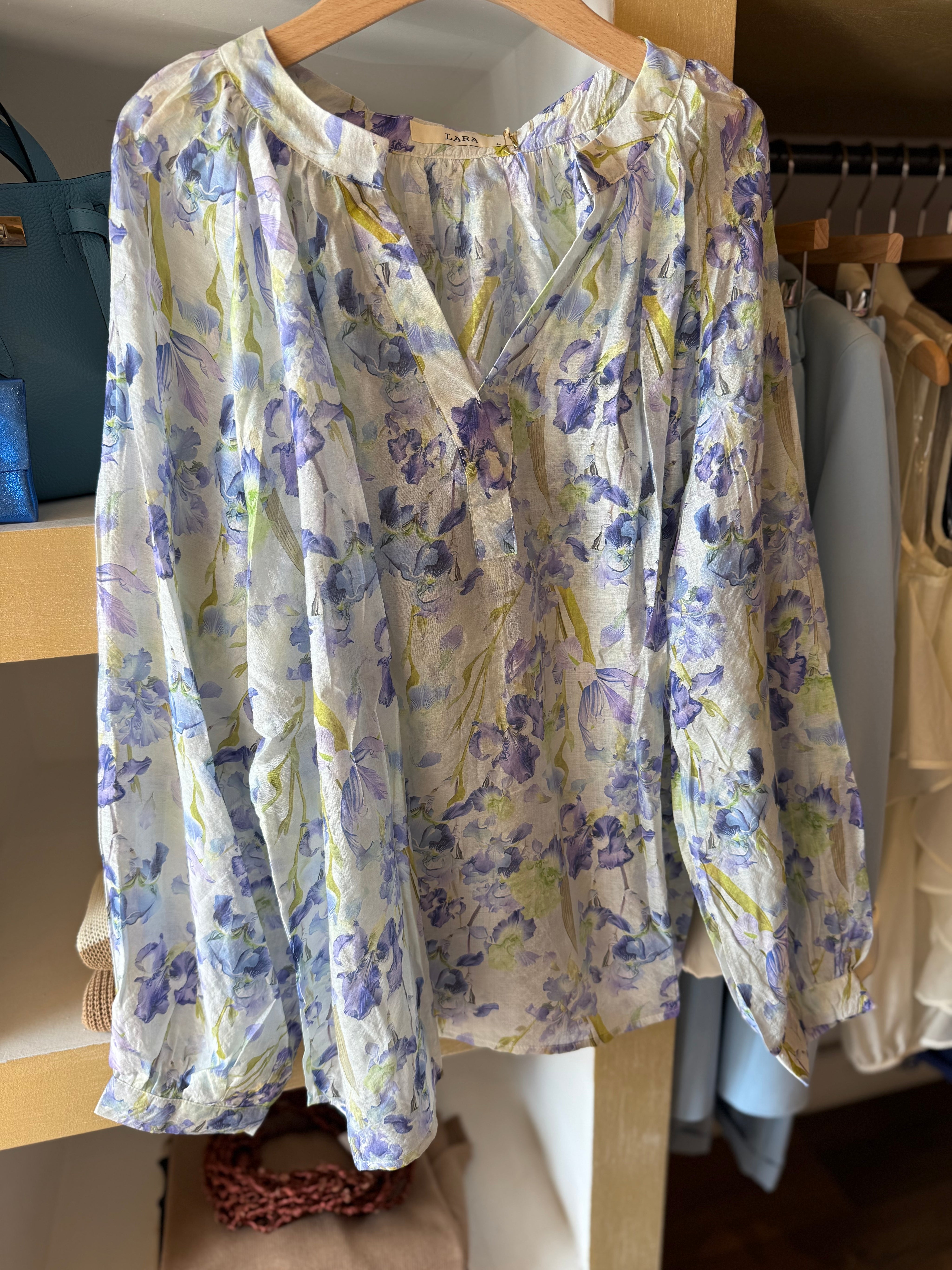 Camicia stampa floreale Gioia