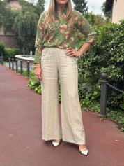 Camicia collo alla coreana Wu Side