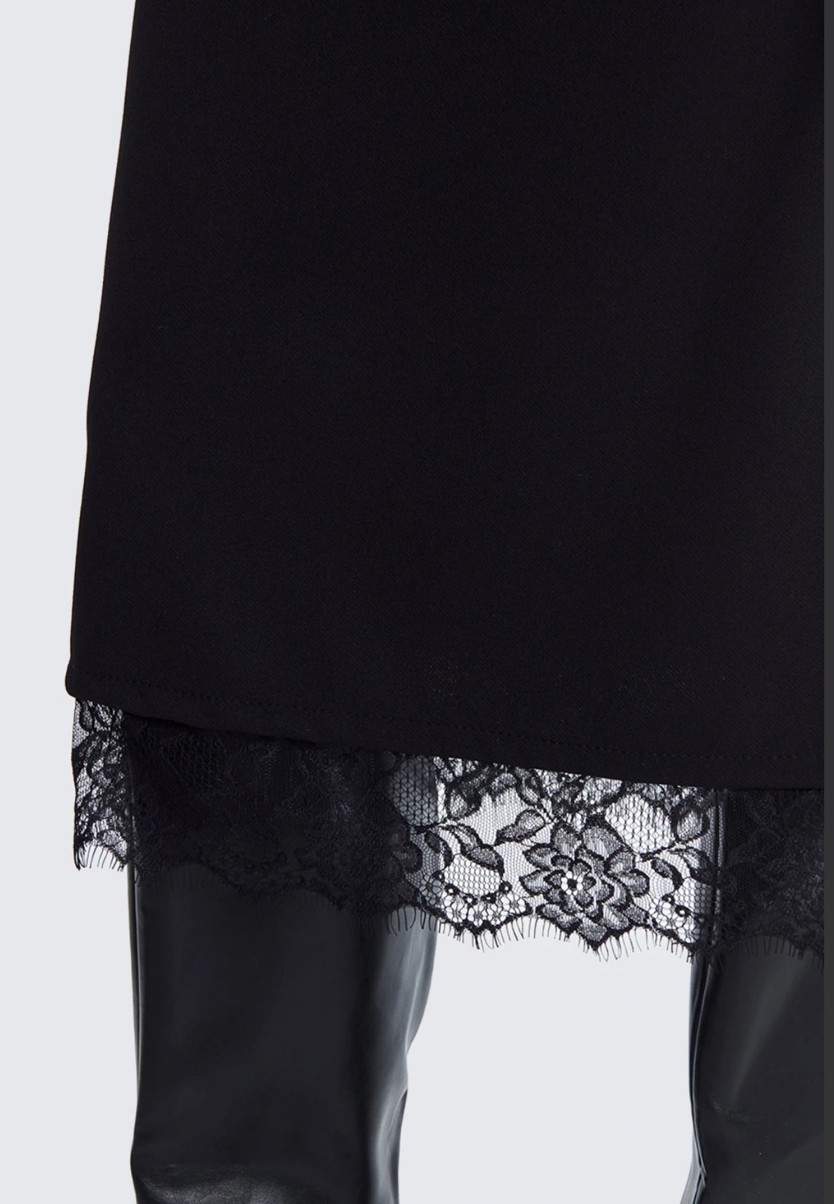 Gonna inserto pizzo Two way