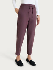 Pantalone jogger con tasche in Compact - Huckleberry