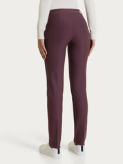Pantalone a sigaretta con passanti in Compact - Huckleberry