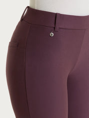 Pantalone a sigaretta con passanti in Compact - Huckleberry