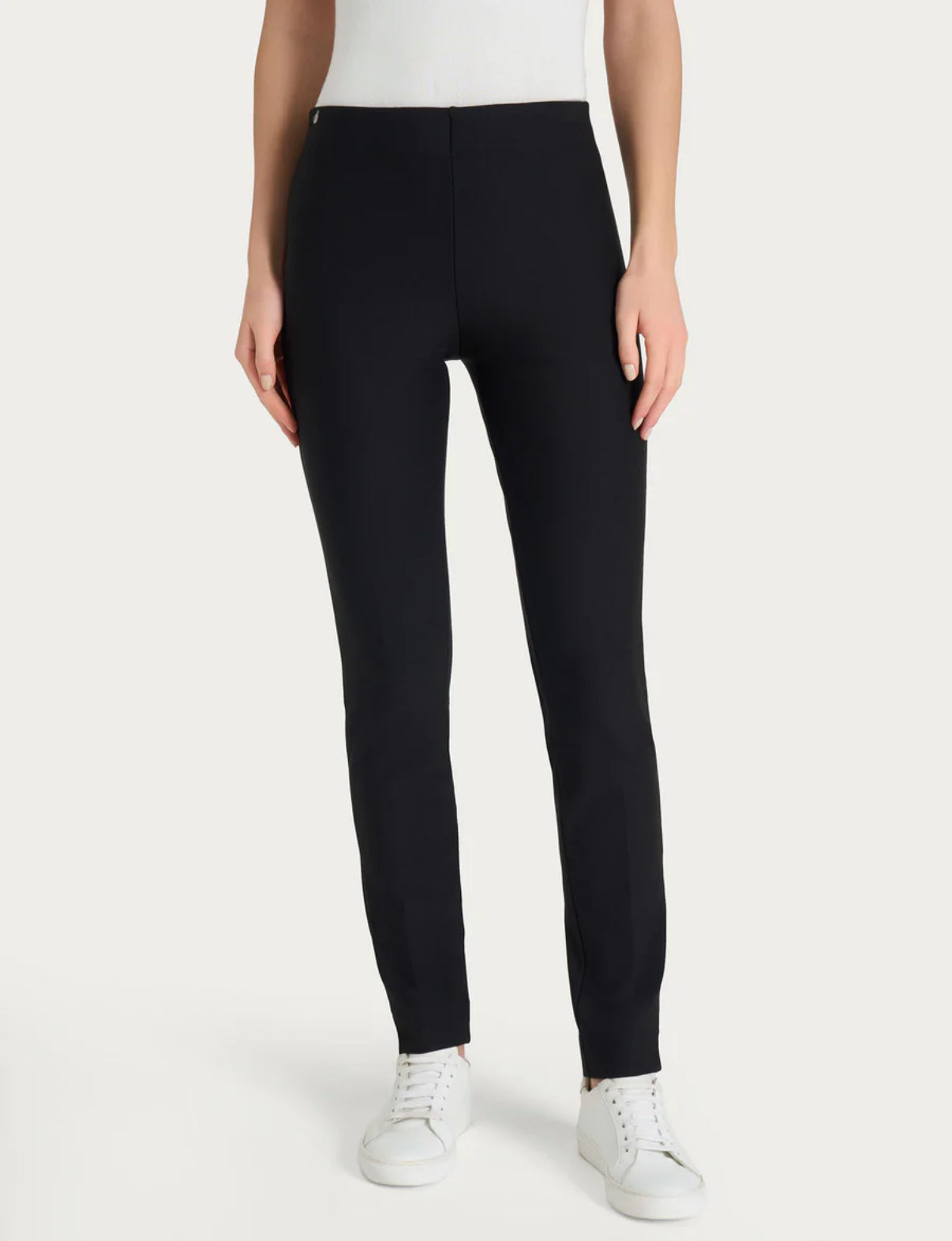 Pantalone a sigaretta con spacchetti Ragno