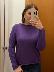 Girocollo misto lana cashmere