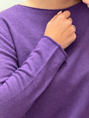 Girocollo misto lana cashmere