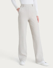 Pantalone in fantasia wide leg con tasche in Eco Jacquard Ragno