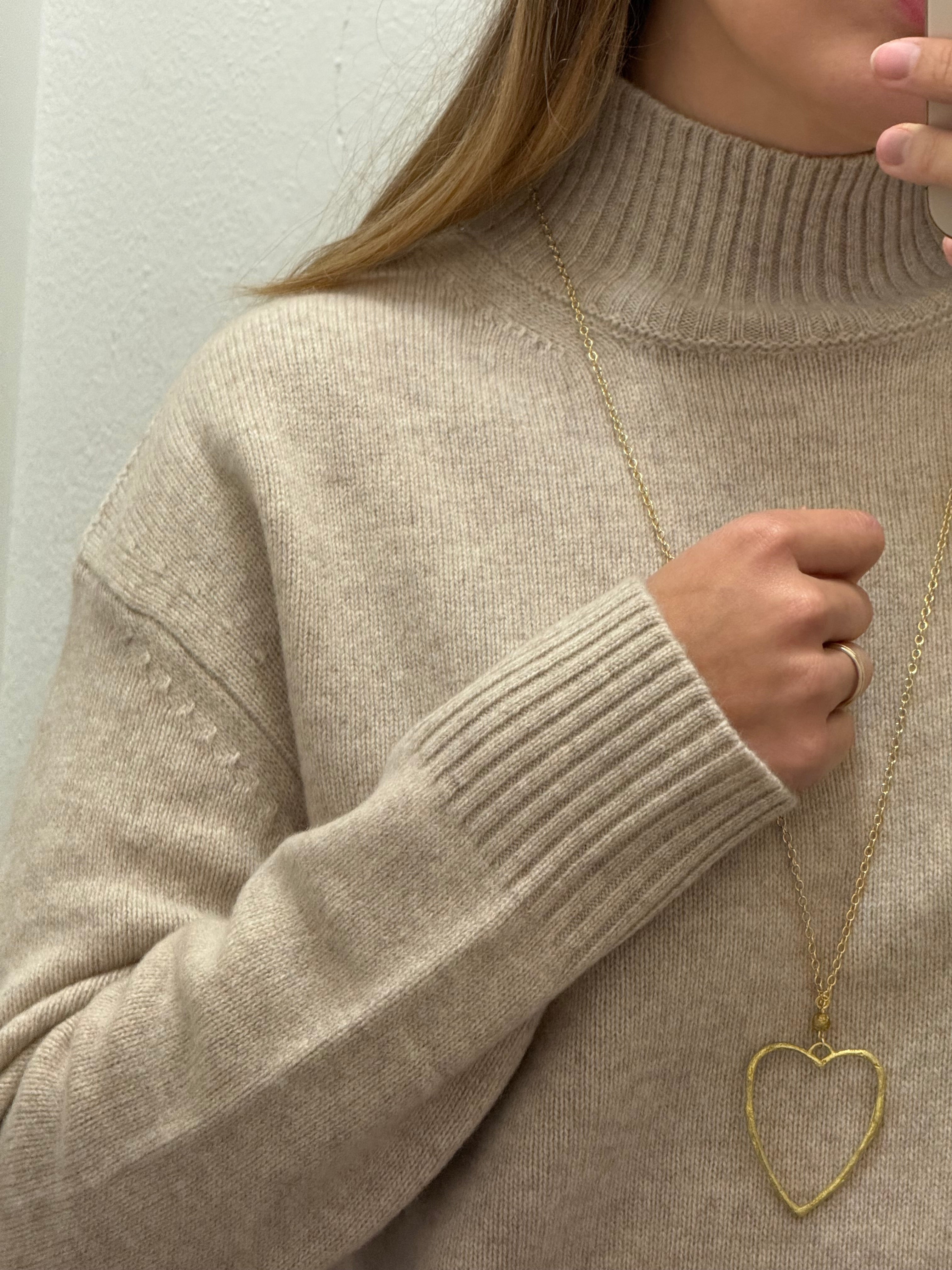 Dolcevita over in pura lana