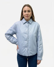 Giacca a camicia 100 g azzurro