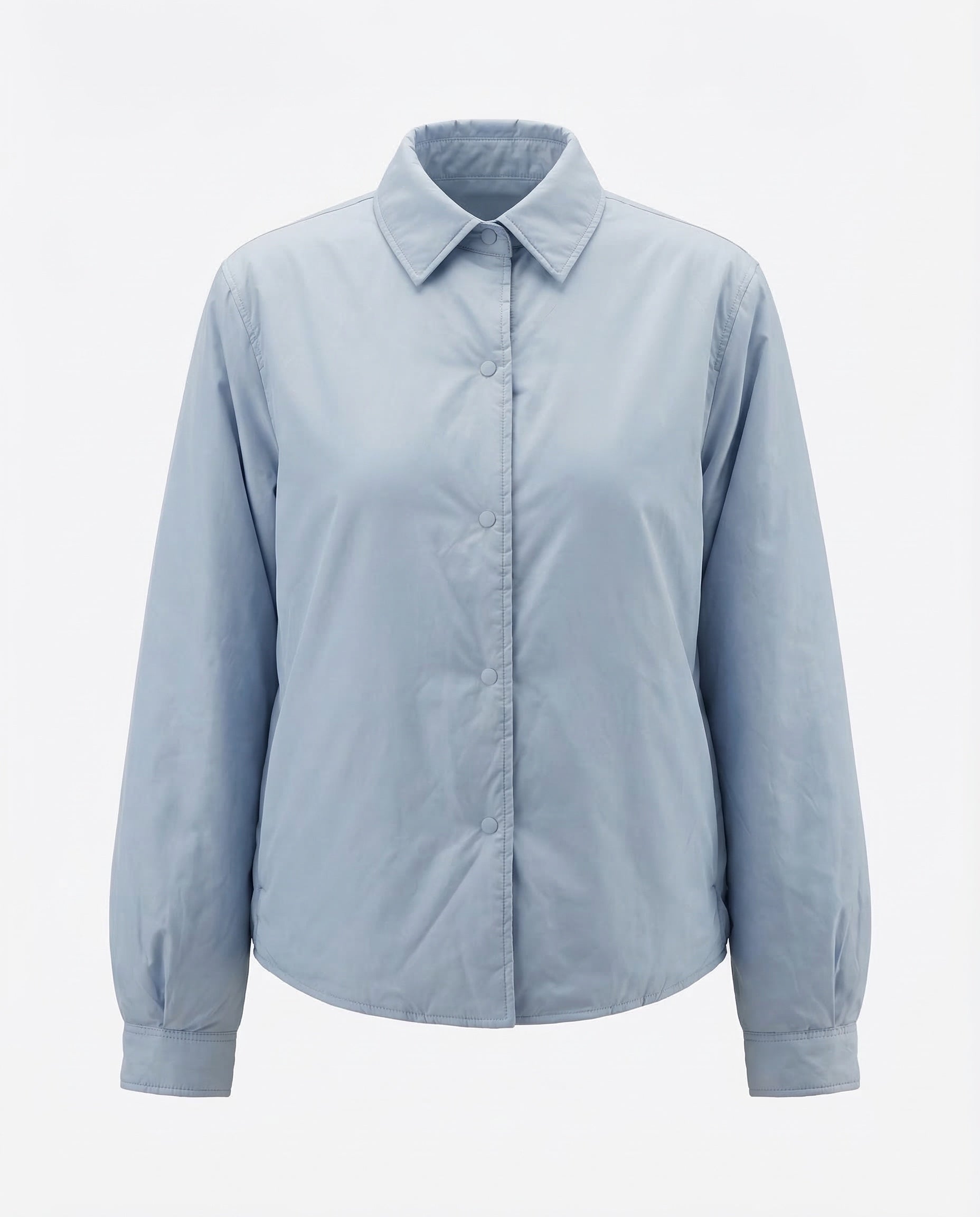 Giacca a camicia 100 g azzurro