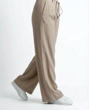 Completo beige – Gilet Doppiopetto e Pantaloni Wide Leg