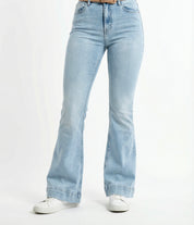 Jeans Bootcut Lavaggio Chiaro