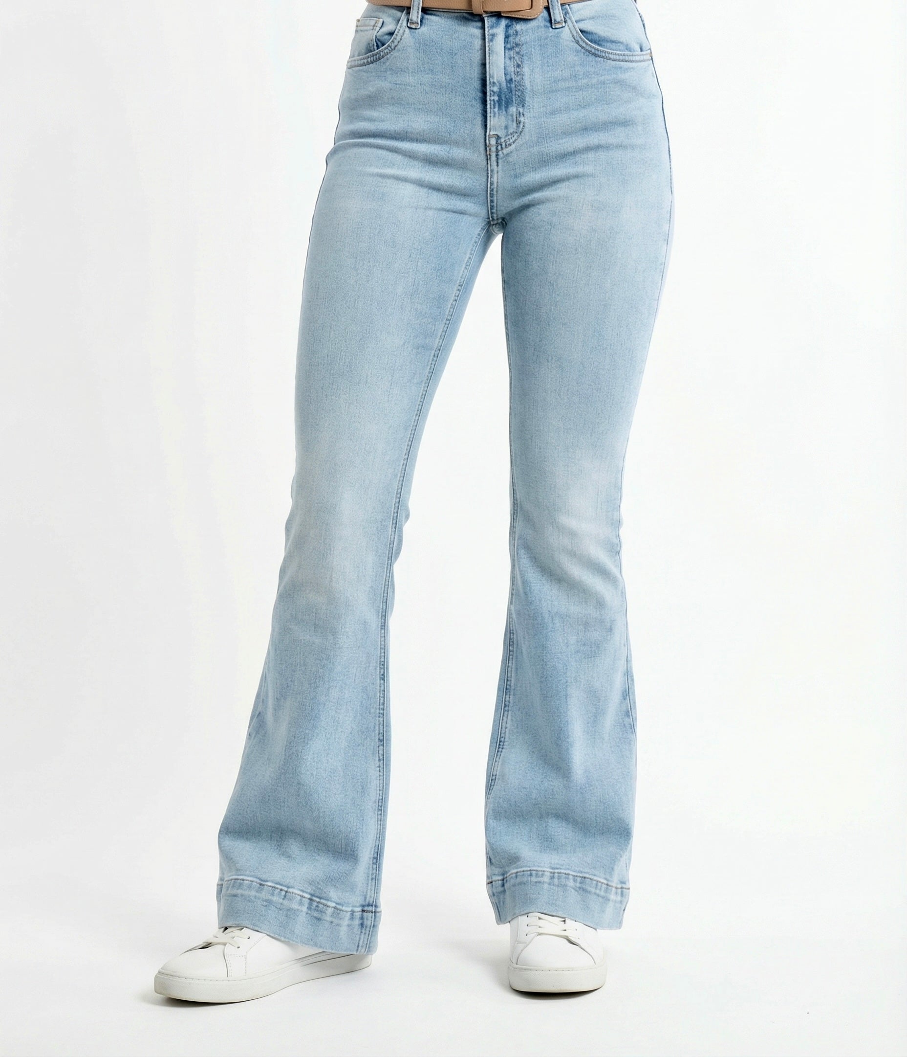 Jeans Bootcut Lavaggio Chiaro