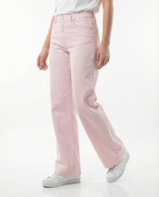 Jeans Gamba Dritta Rosa Pastello
