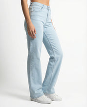 Jeans Gamba Dritta Celeste