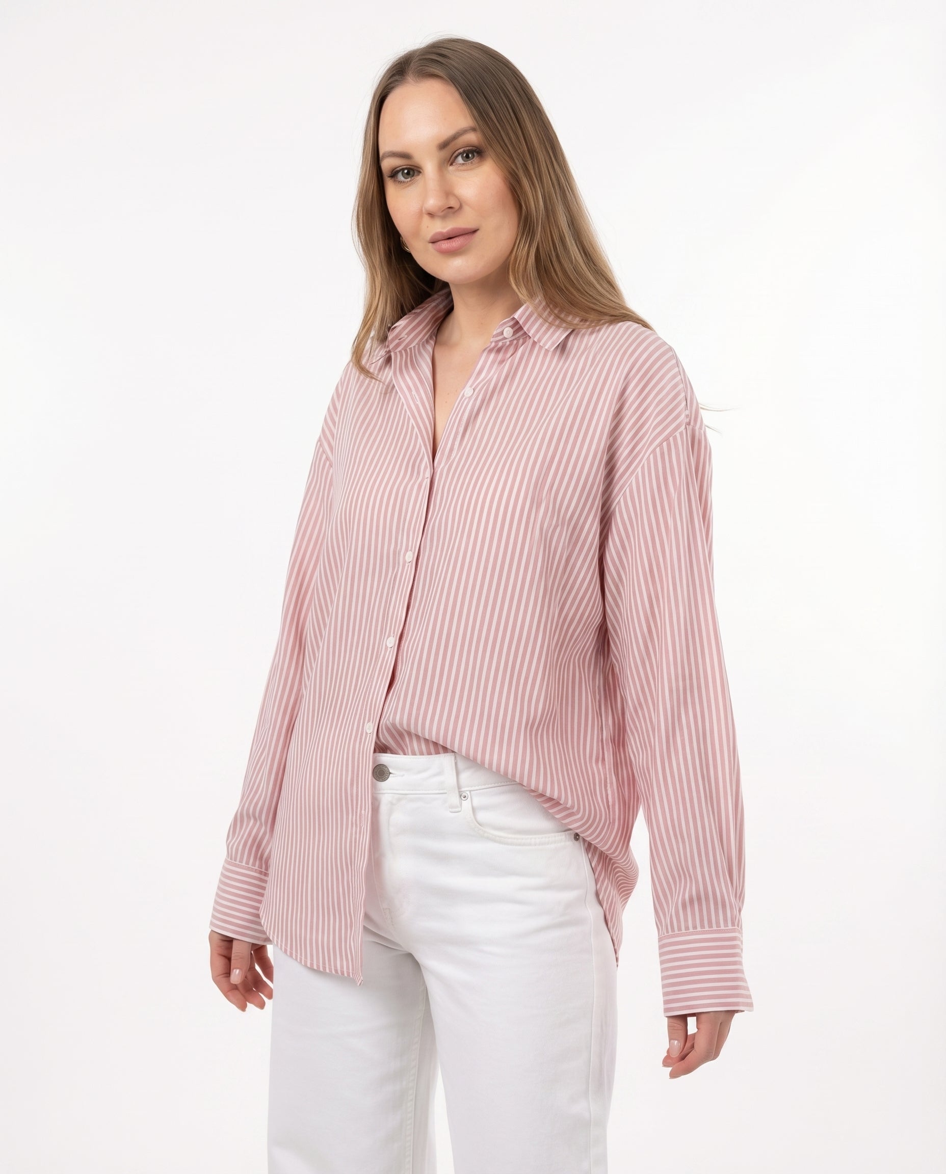 Camicia a Righe Sottili