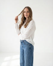 Camicia Bianca Sangallo con Ricami