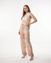 Camicia smanicata con stampa fantasia pastello WuSide