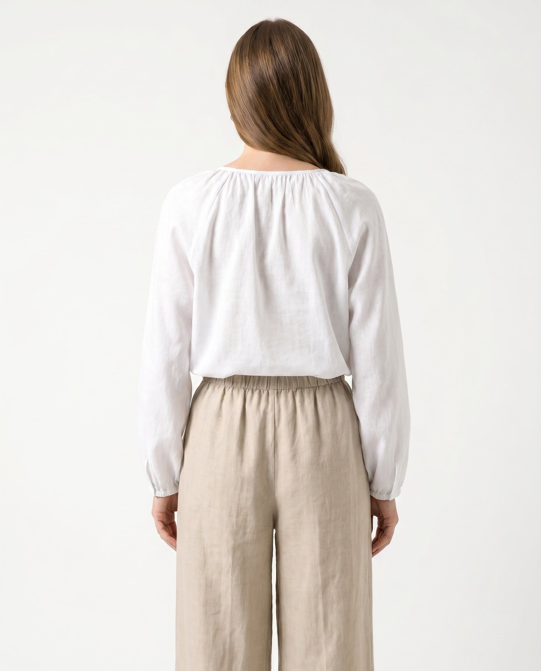 Blusa con ricamo Lokita